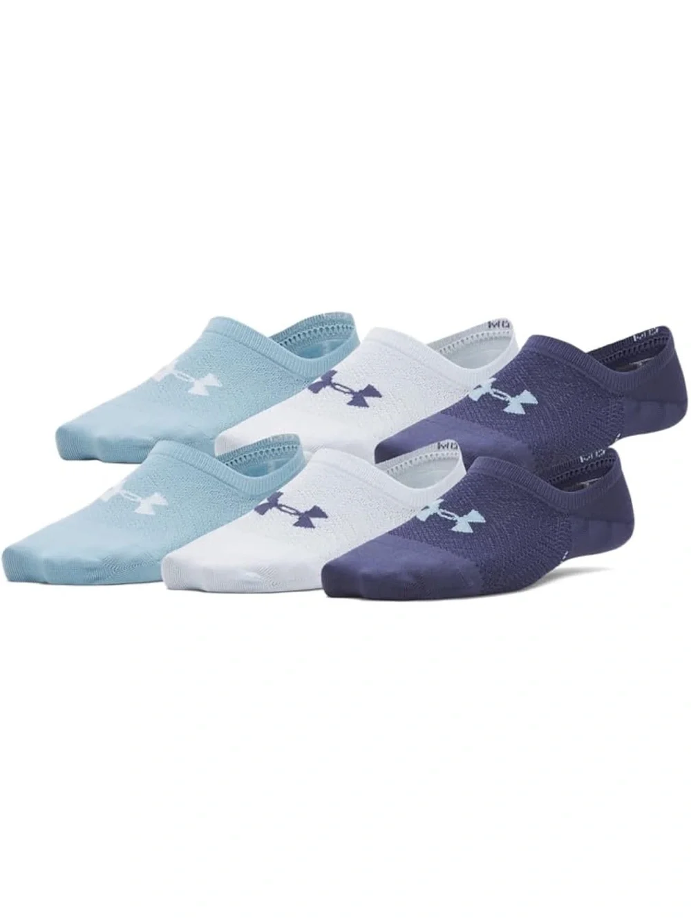 Under Armour Women’s Breathe Lite No-Show Liner Socks Sz M (6-10). New!